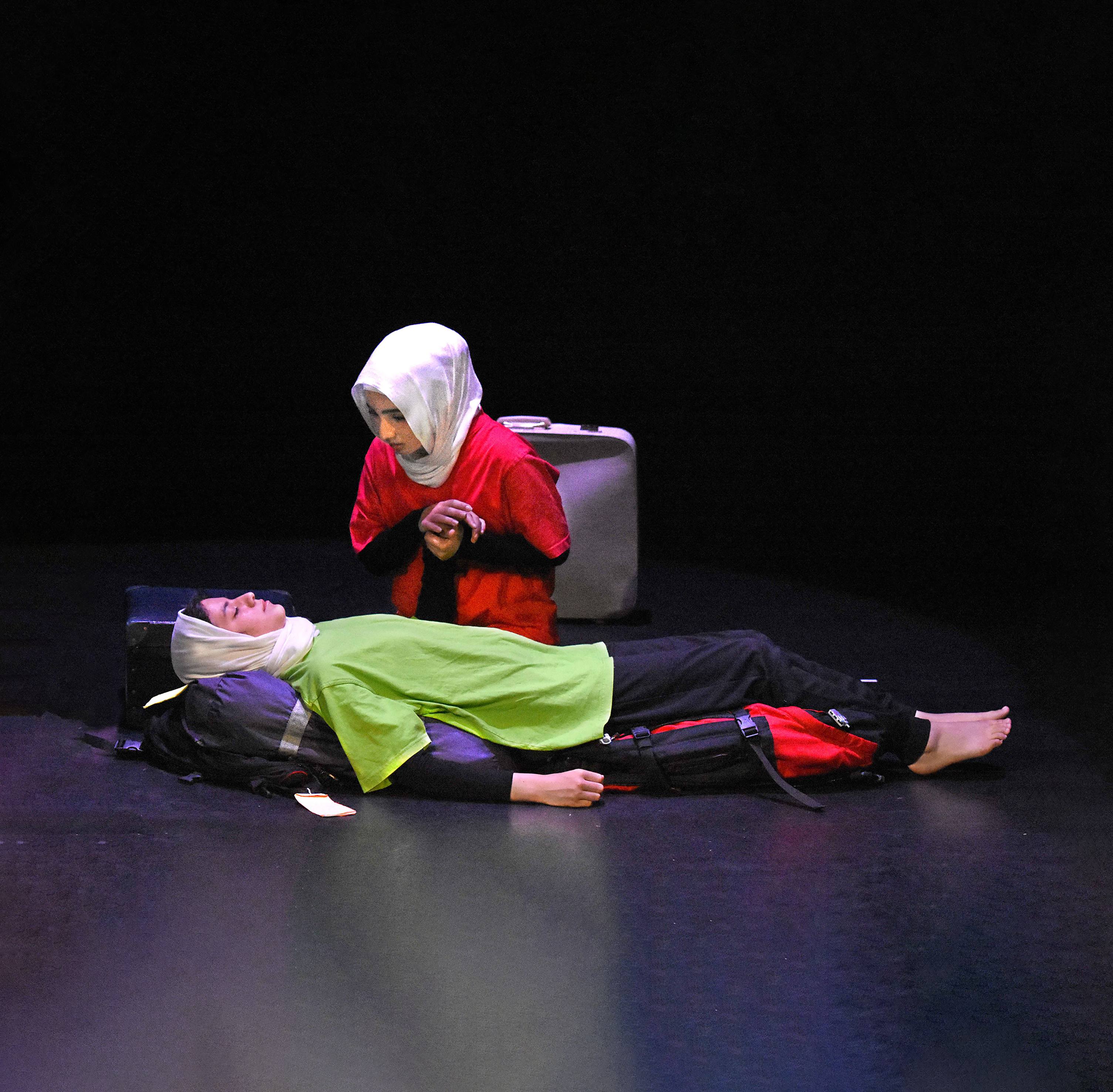 Promotional image for “Refugees Diaries”, playing at Seymour Centre