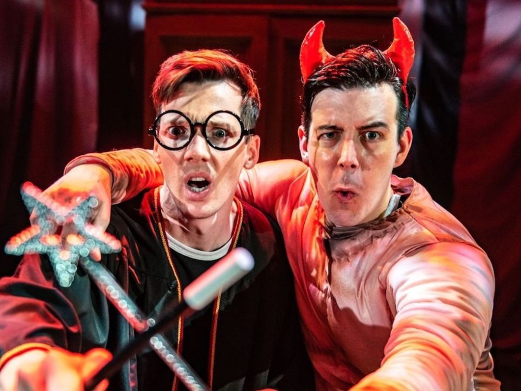 Promotional image of Daniel Clarkson and Jefferson Turner of Potted Potter