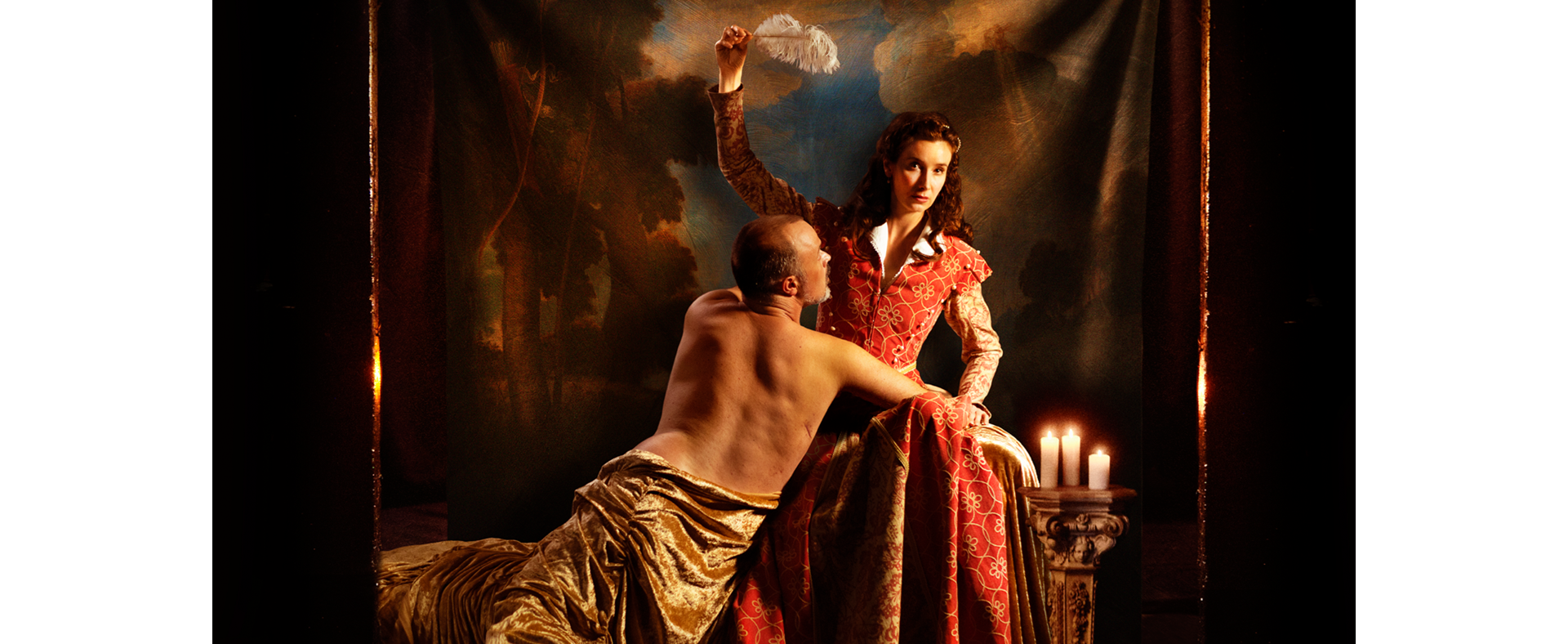 Promotional image for Damien Ryan's Venus and Adonis, playing at Seymour Centre.